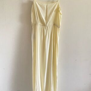 Gucci Butter Yellow Slip Dress